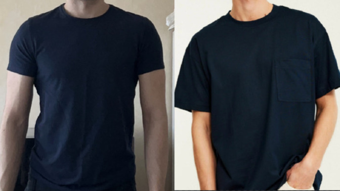 Which T‑shirt style looks more attractive on guys: slim fit or oversized?