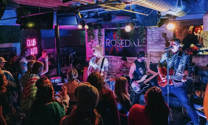 Have you ever seen a band play live before they became famous?