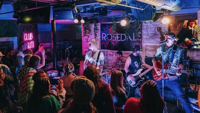 Have you ever seen a band play live before they became famous?