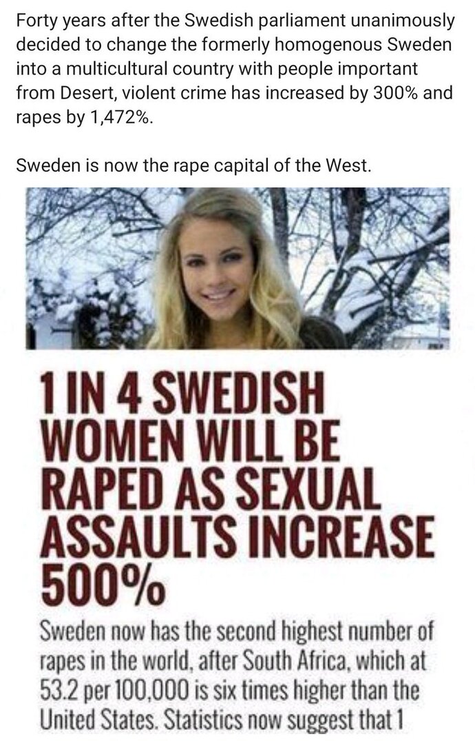 Why are Sweden’s rape statistics so high, and is it Europe’s rape capital?
