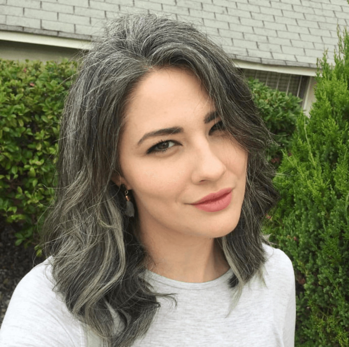 Isnt it hot when girls start going gray early?