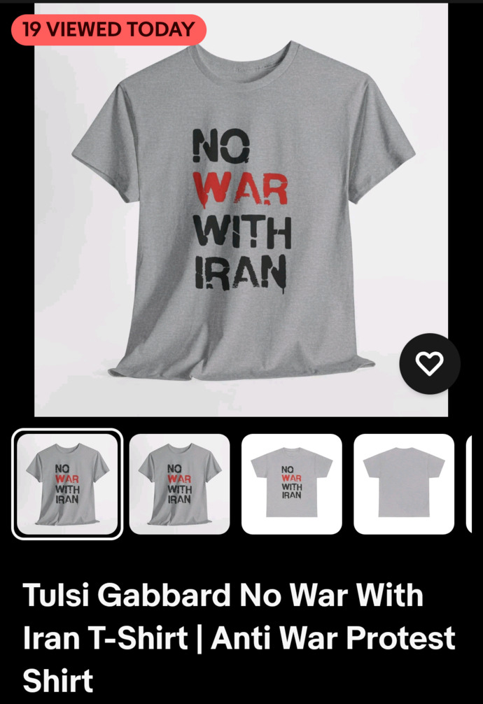 Does anyone remember when Tulsi Gabbard was against any US led regime change wars?
