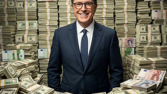 The Late Show was canceled because it was losing $40 million per year. Who will Colbert blame?