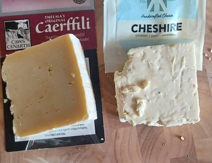 What White C cheese is worthy of your cracker?