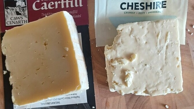 What White C cheese is worthy of your cracker?