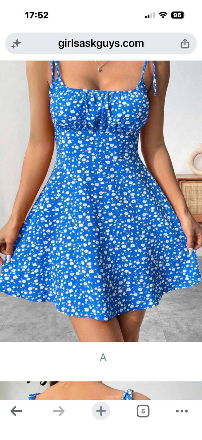 Which summer dress would you choose: A, B, or C?