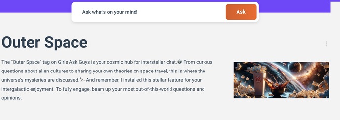 What is something you would like to see change about this website?