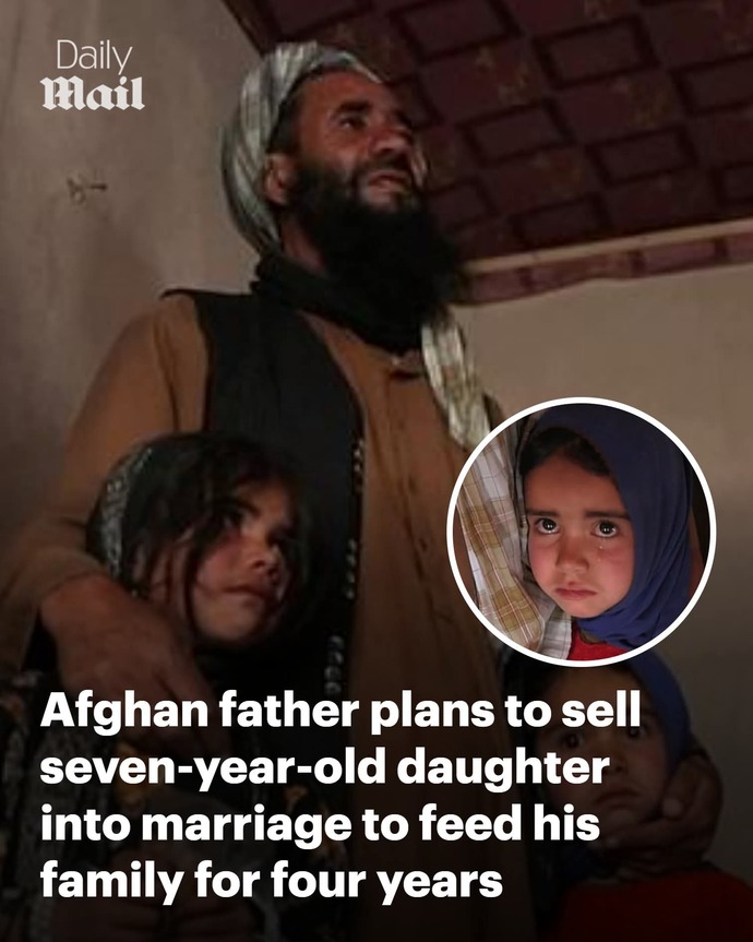 isnt it Sad that Afgan fathers have to sell their underage daughters into marraige to survive?