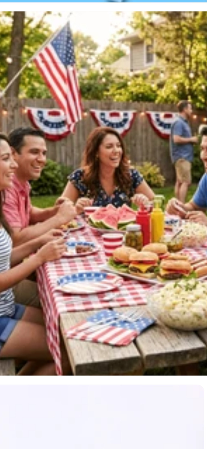 Do you usually have a barbecue on Memorial Day?