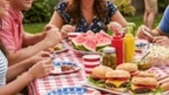 Do you usually have a barbecue on Memorial Day?