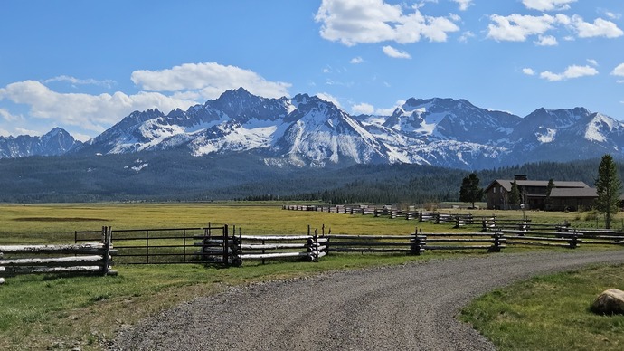 Do you think the Sawtooth Mountains look like the Alps?
