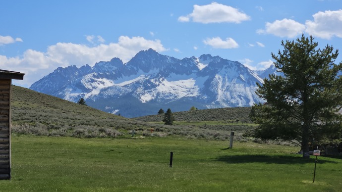 Do you think the Sawtooth Mountains look like the Alps?