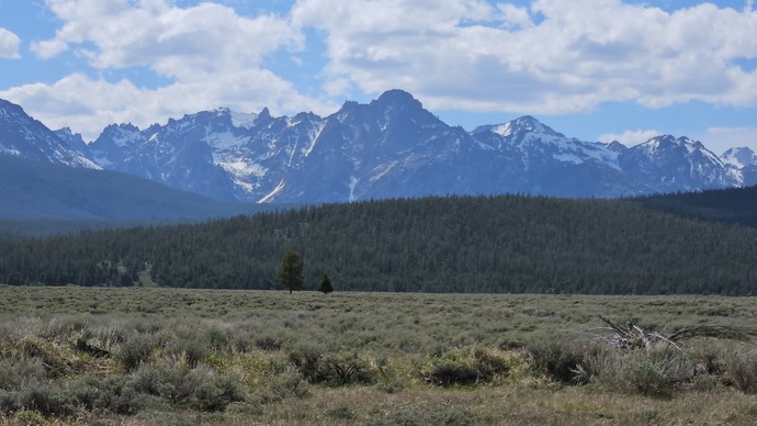 Do you think the Sawtooth Mountains look like the Alps?