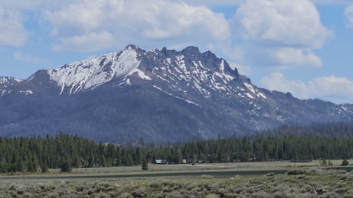 Do you think the Sawtooth Mountains look like the Alps?