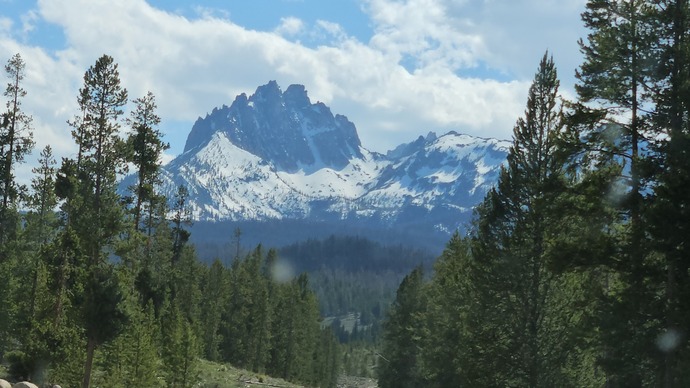 Do you think the Sawtooth Mountains look like the Alps?