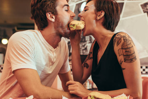 Do you think sharing food between partners is romantic or dangerous?