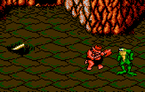 Ninja turtles? Nah how about Battletoads?