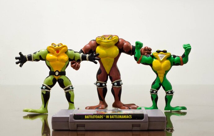 Ninja turtles? Nah how about Battletoads?