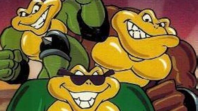 Ninja turtles? Nah how about Battletoads?
