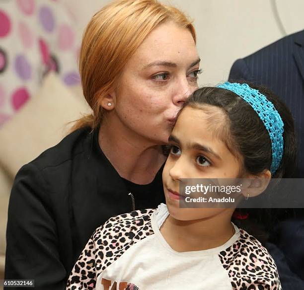 Why is Lindsay Lohan’s alleged child trafficking in Syria rarely discussed?