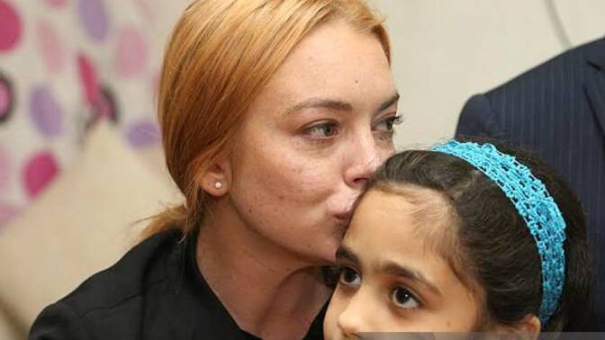 Why is Lindsay Lohan’s alleged child trafficking in Syria rarely discussed?