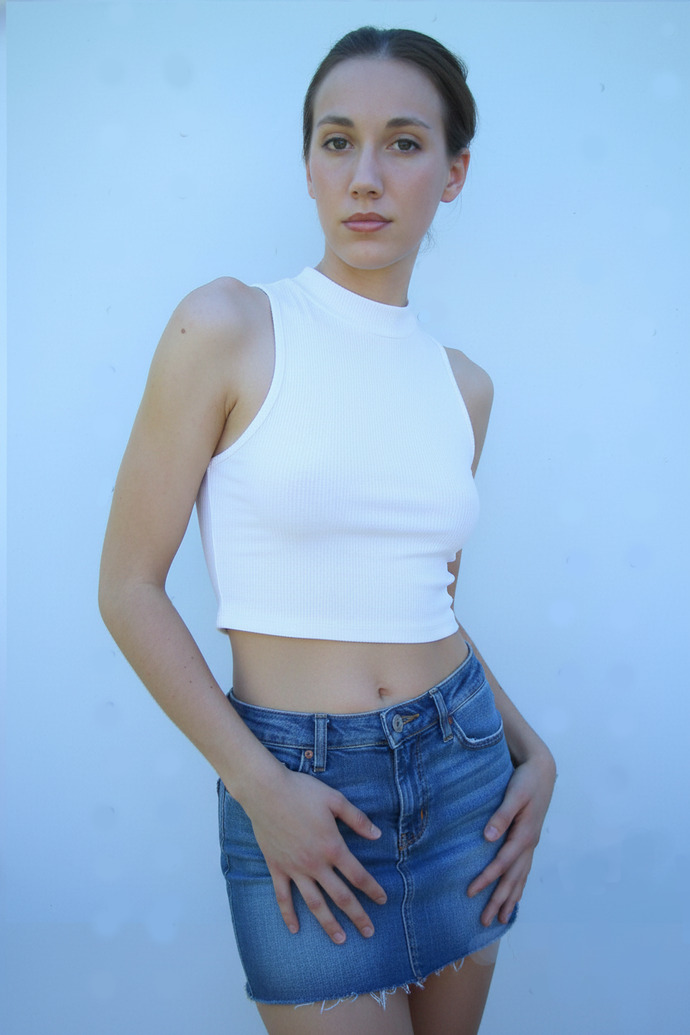 Is a woman's intention in wearing revealing clothing related to sexuality?