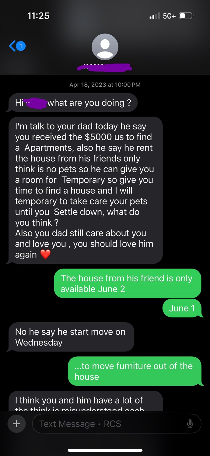 With no context, what do you think about this conversation line?