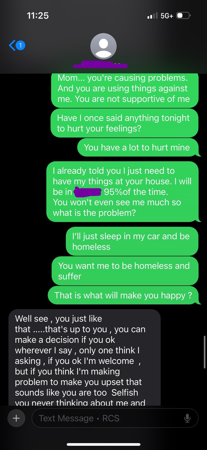 With no context, what do you think about this conversation line?