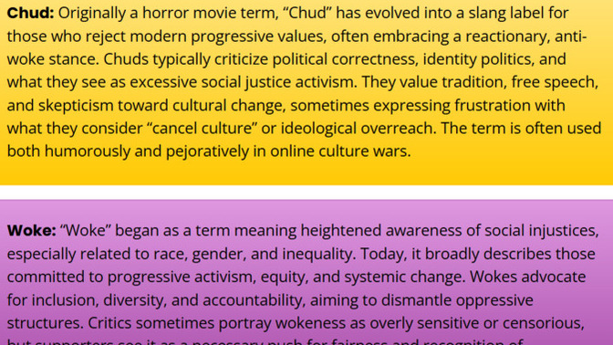 How chud or woke are you based on this political test?