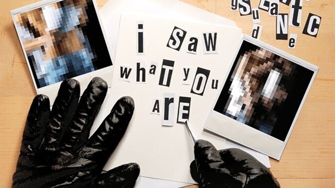 How can I escape blackmail if going to the police might backfire?