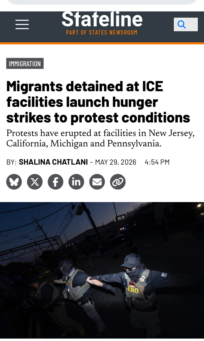 Illegals are going on a “hunger strike” Who cares?