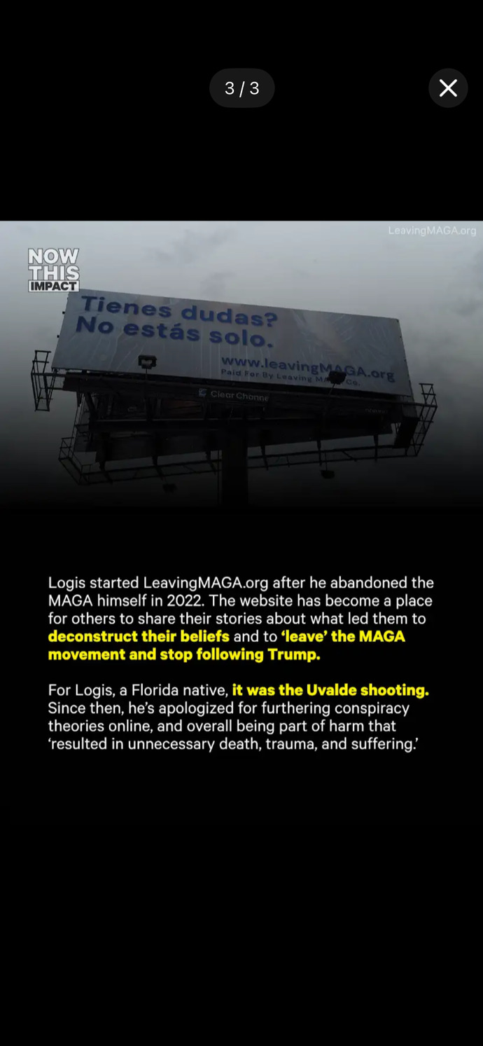 ‘Leaving MAGA’ billboards are popping up all over the country. Could this be a sign the cult is finally dying?