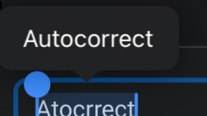 Why can't I type, or is AUTOCORRECT out to get me?