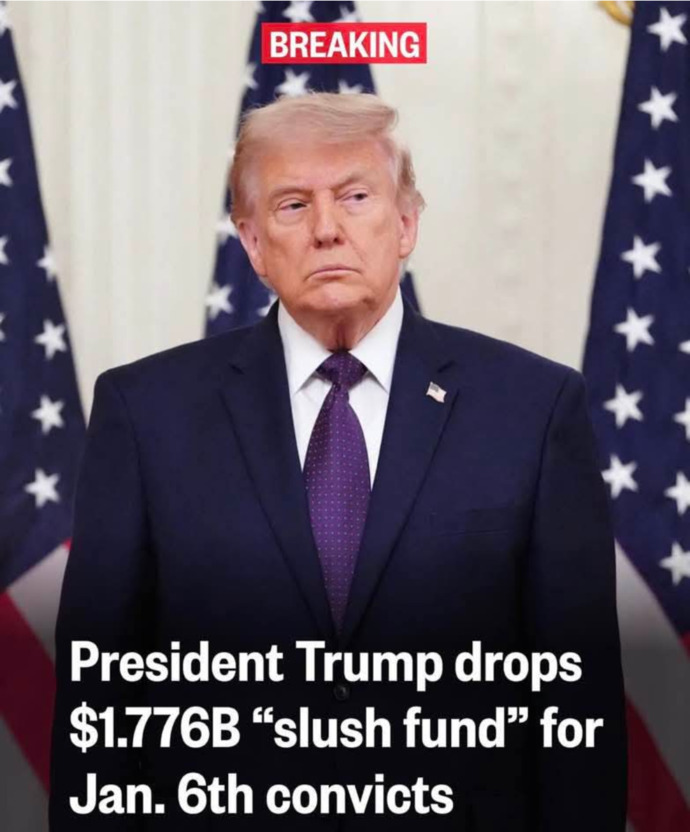 Why is Trump backing off his $1.8 billion slush fund for Jan. 6 criminals?