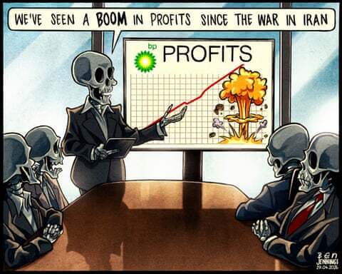 The US government left&right doesnt want the Iran conflict or Ukraine war to end because they are too profitable. Agree?