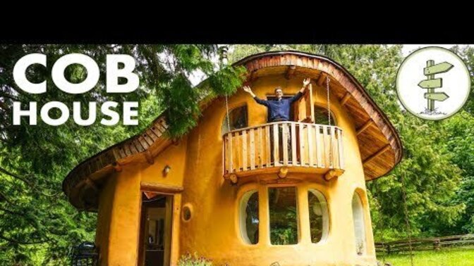 Would you live in a Cob House? An earth friendly -green and warm adobe house?