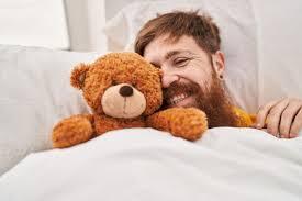 What do you think of grown men who still sleep with a teddy bear?