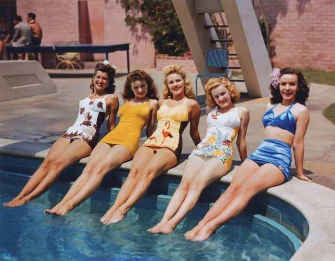 Have modern bathing suits gone backwards in fashion progress?