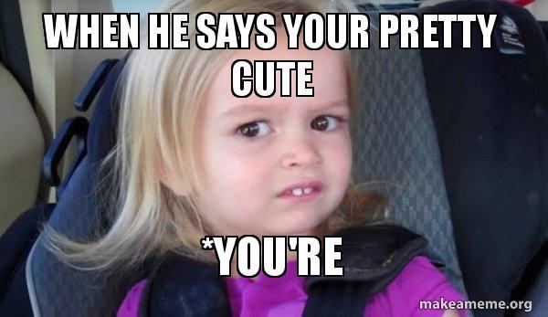 Do you view cute as less than hot pretty beautiful or gorgeous?