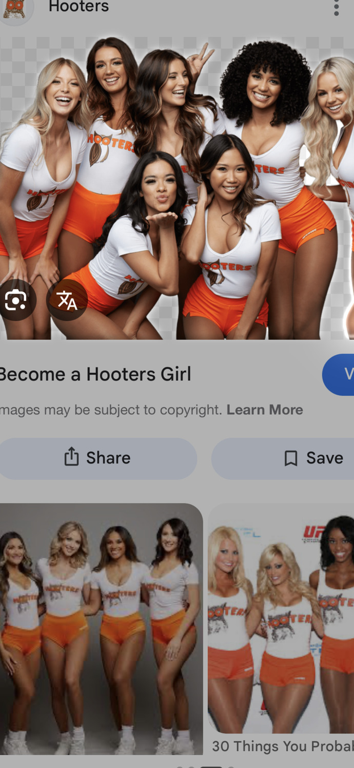 Women, would you ever work as a Hooters girl for a new job?