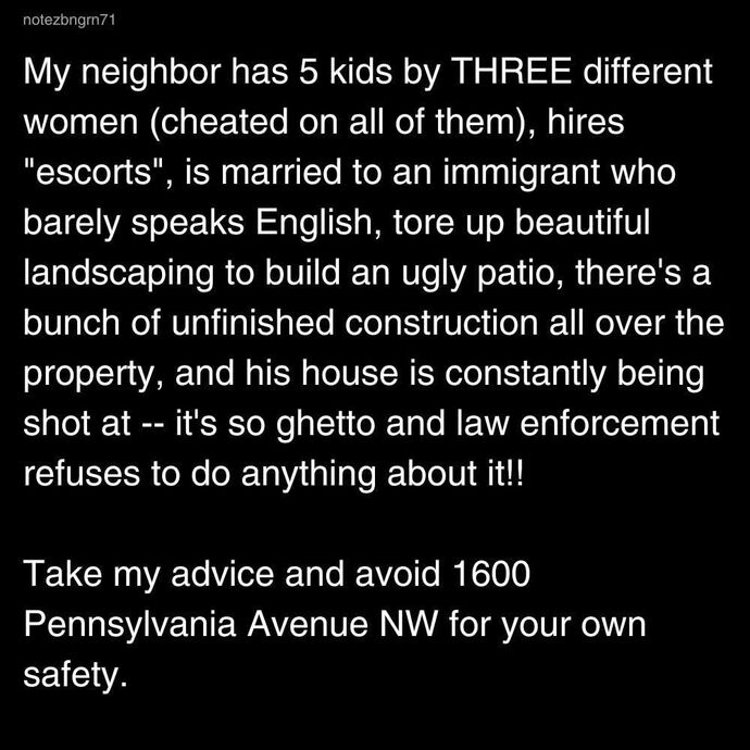 Do you live in a good or bad neighborhood, and can you avoid bad areas?