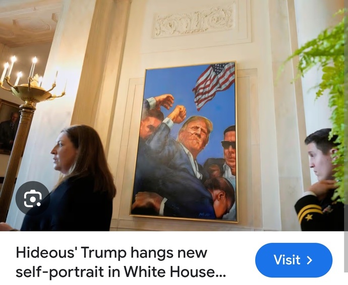Jeeze, have you ever met a more narcissistic person than Trump?