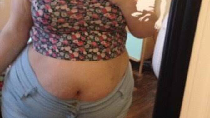 Why do plus-size women feel comfortable wearing revealing clothes in public?