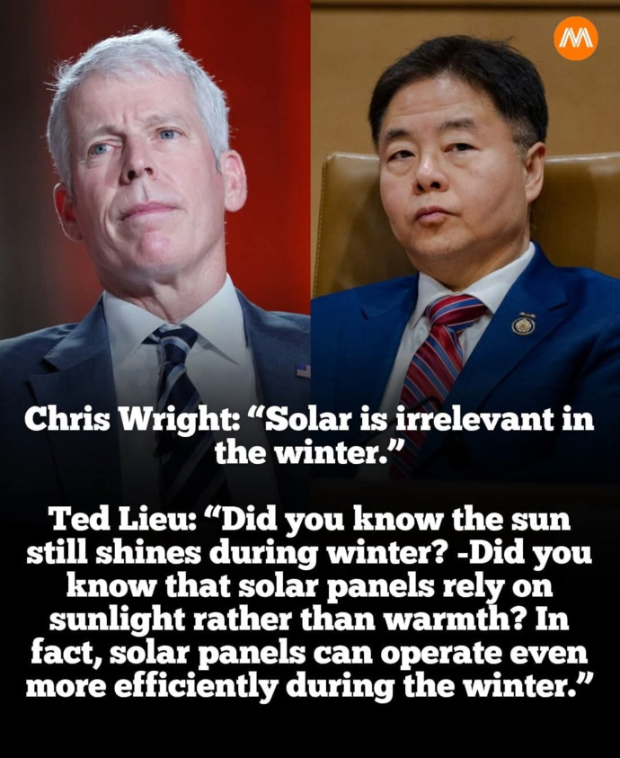 Where does Trump find people like Energy Secretary Chris Wright (total embarrassment)?