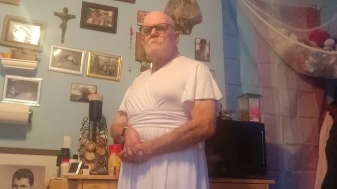 How do I look in a dress as a bigender person exploring my womanly side?