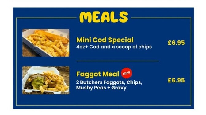 Fish or faggots?