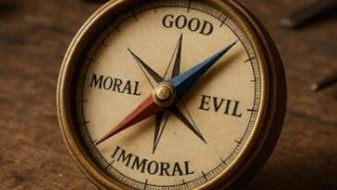 Do you think people are born with a moral compass, or do we develop it over time?