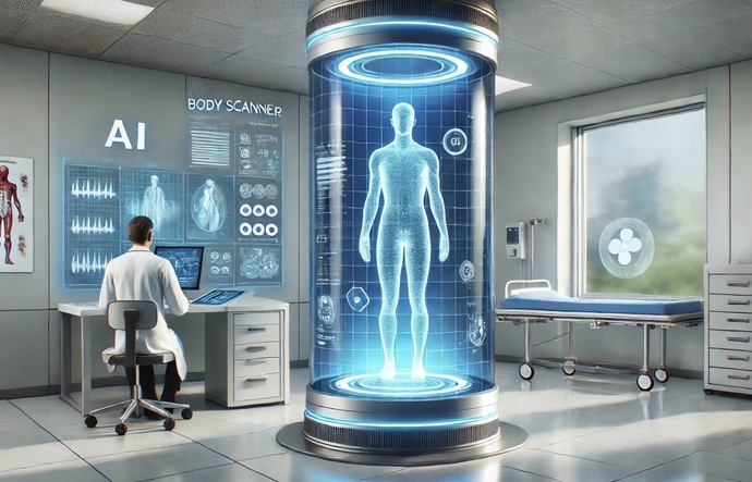 If Your Doctors Office Had An Artificial Intelligence Full Body Scanner Would You Go In It For A Full Body Diagnostic Or Checkup?