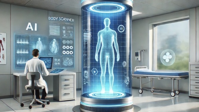 If Your Doctors Office Had An Artificial Intelligence Full Body Scanner Would You Go In It For A Full Body Diagnostic Or Checkup?