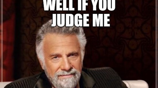 Is it hypocritical to be judgmental of others you are judgmental?